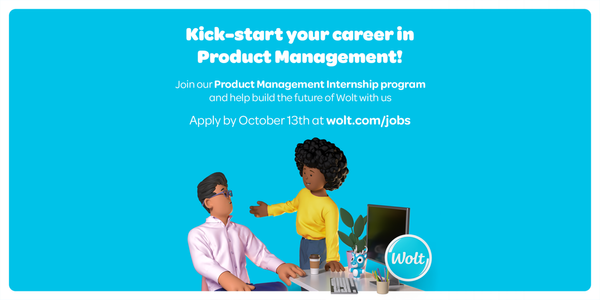 Wolt Product management internships 2025