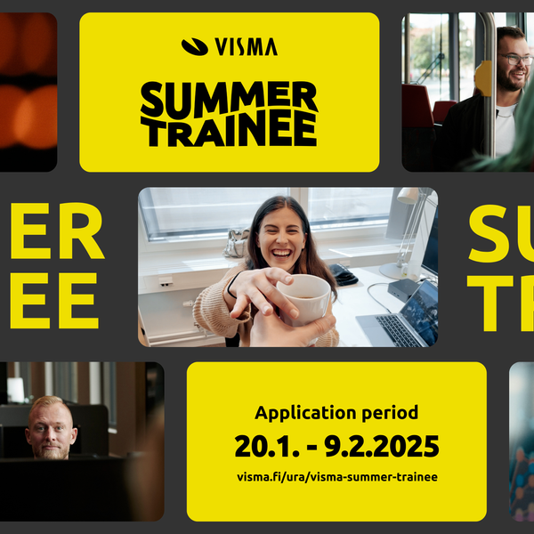 Hello future Visma Summer Trainee! 👋