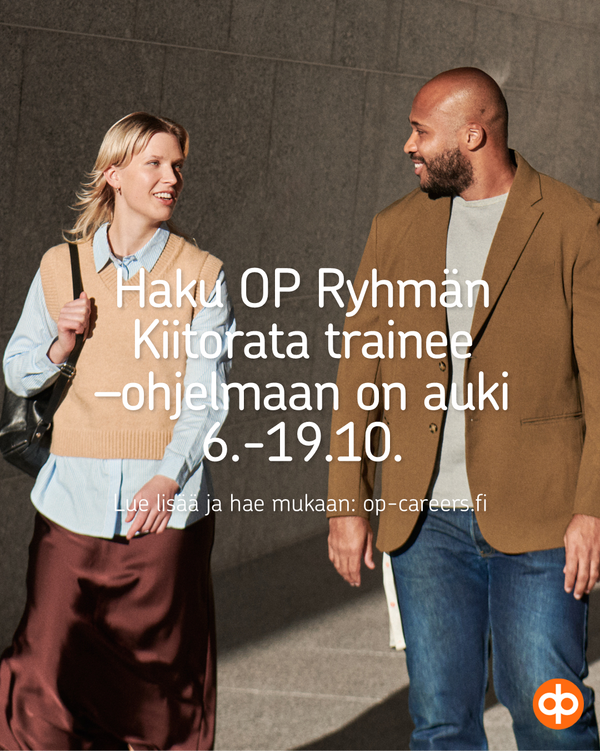 OP Kiitorata Trainee -ohjelma